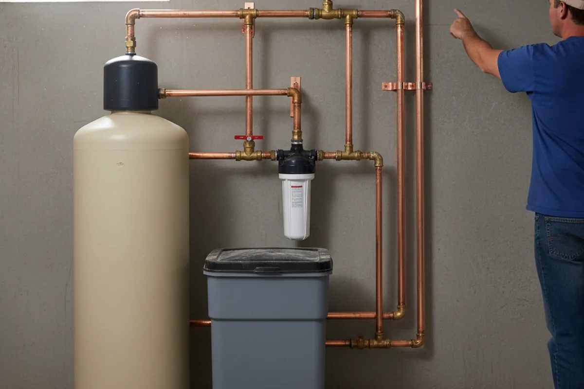 Whole-house water treatment system installed in Ashley